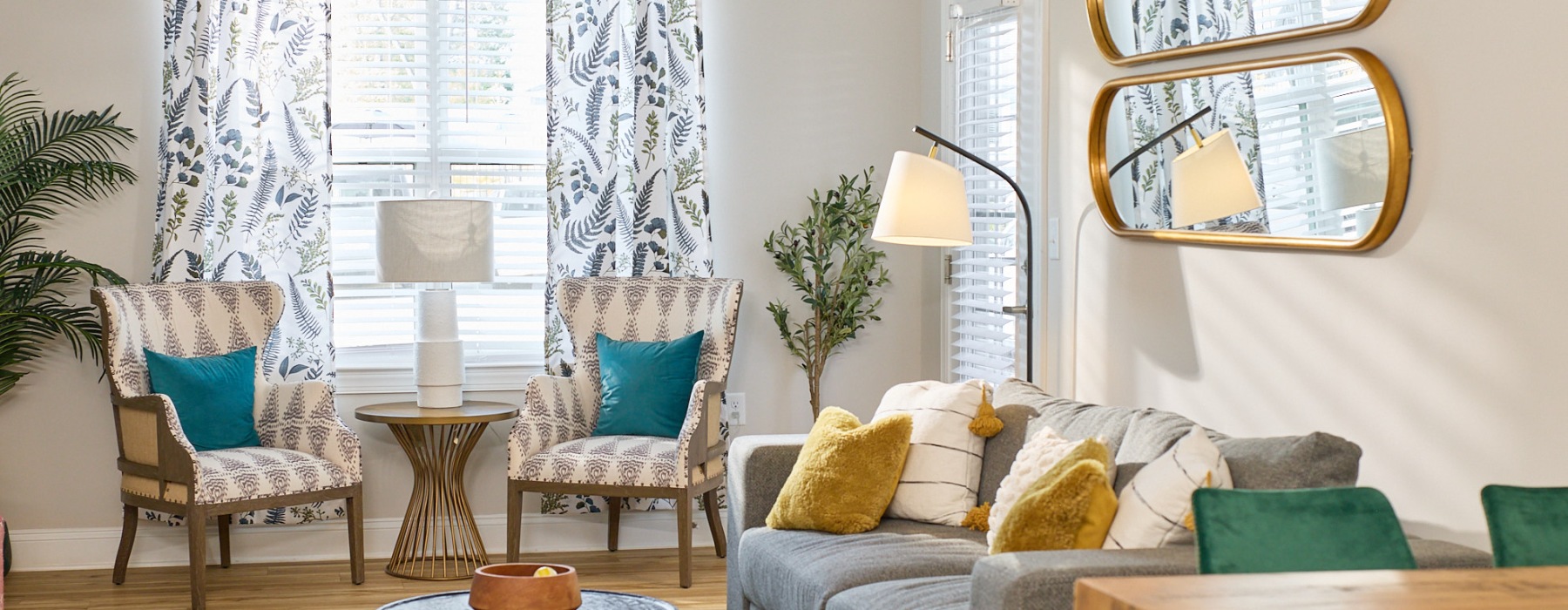 couch and chairs living room